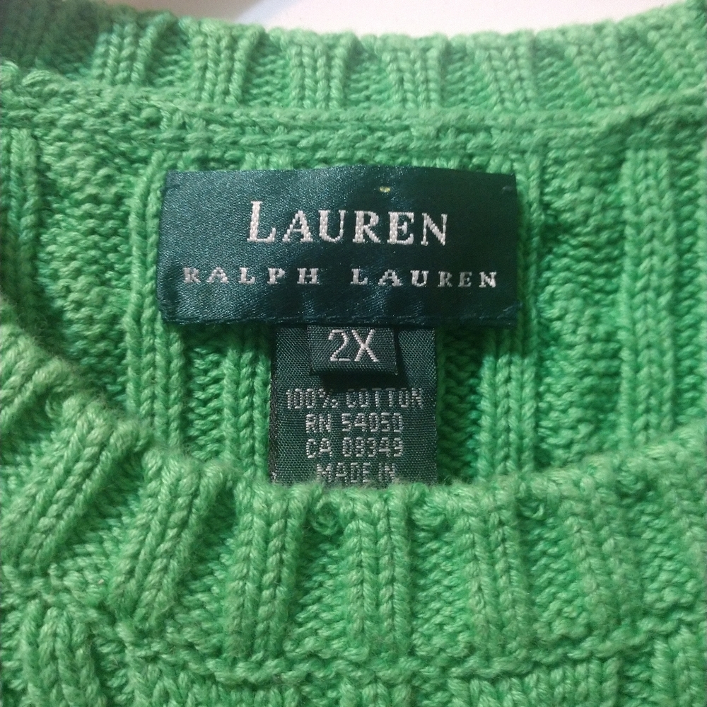 Lauren Ralph Lauren Cable Crest Sweater - Picture 2 of 6